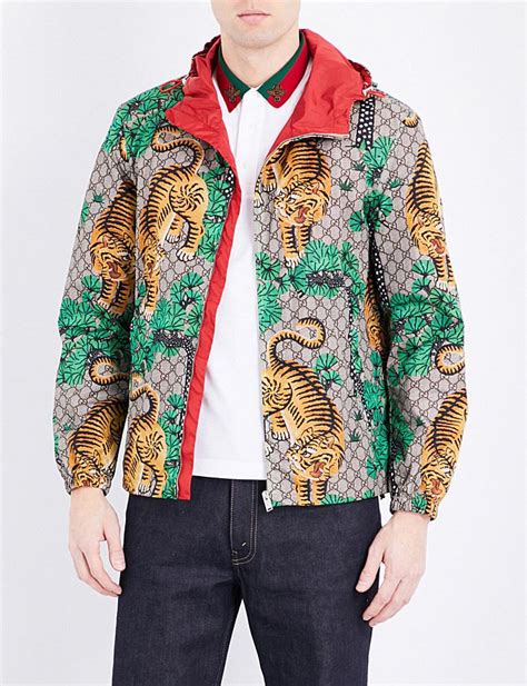 gucci tiger jacket|More.